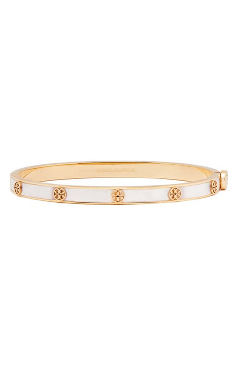Thin Icon Mother of Pearl Bangle