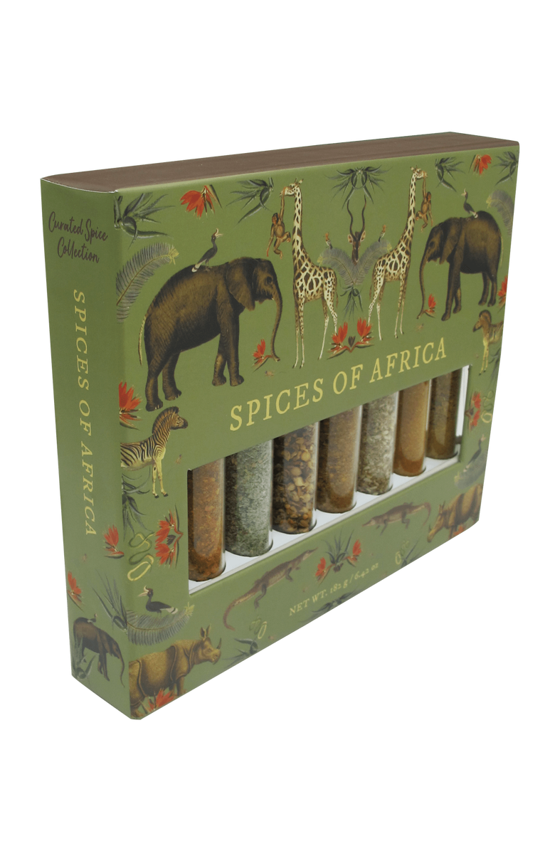 kanju Interiors Spices of Africa Gift Box Set, Main, color, Natural