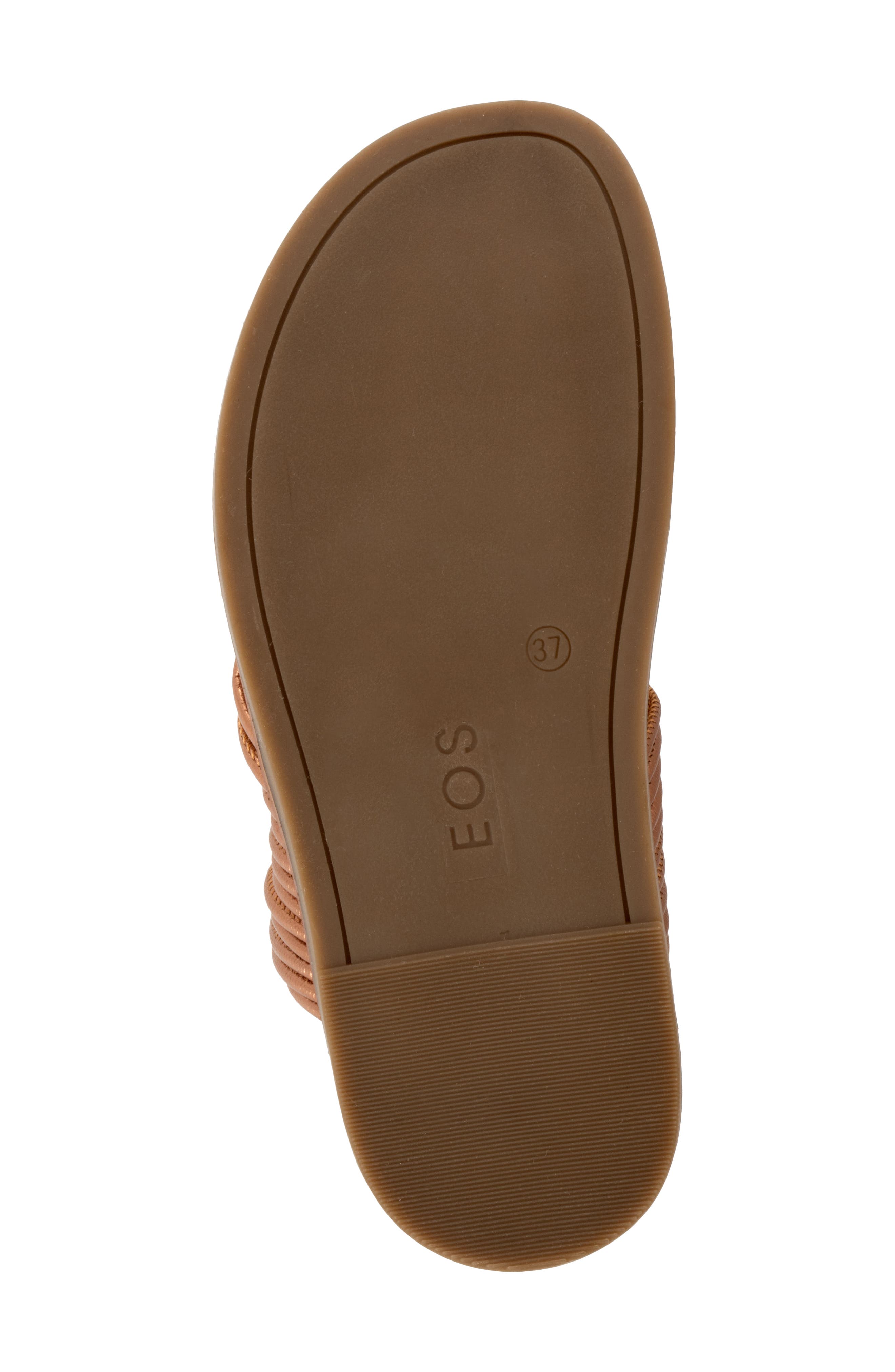 EOS FOOTWEAR Carmella Toe Loop Sandal, Alternate, color, Copper