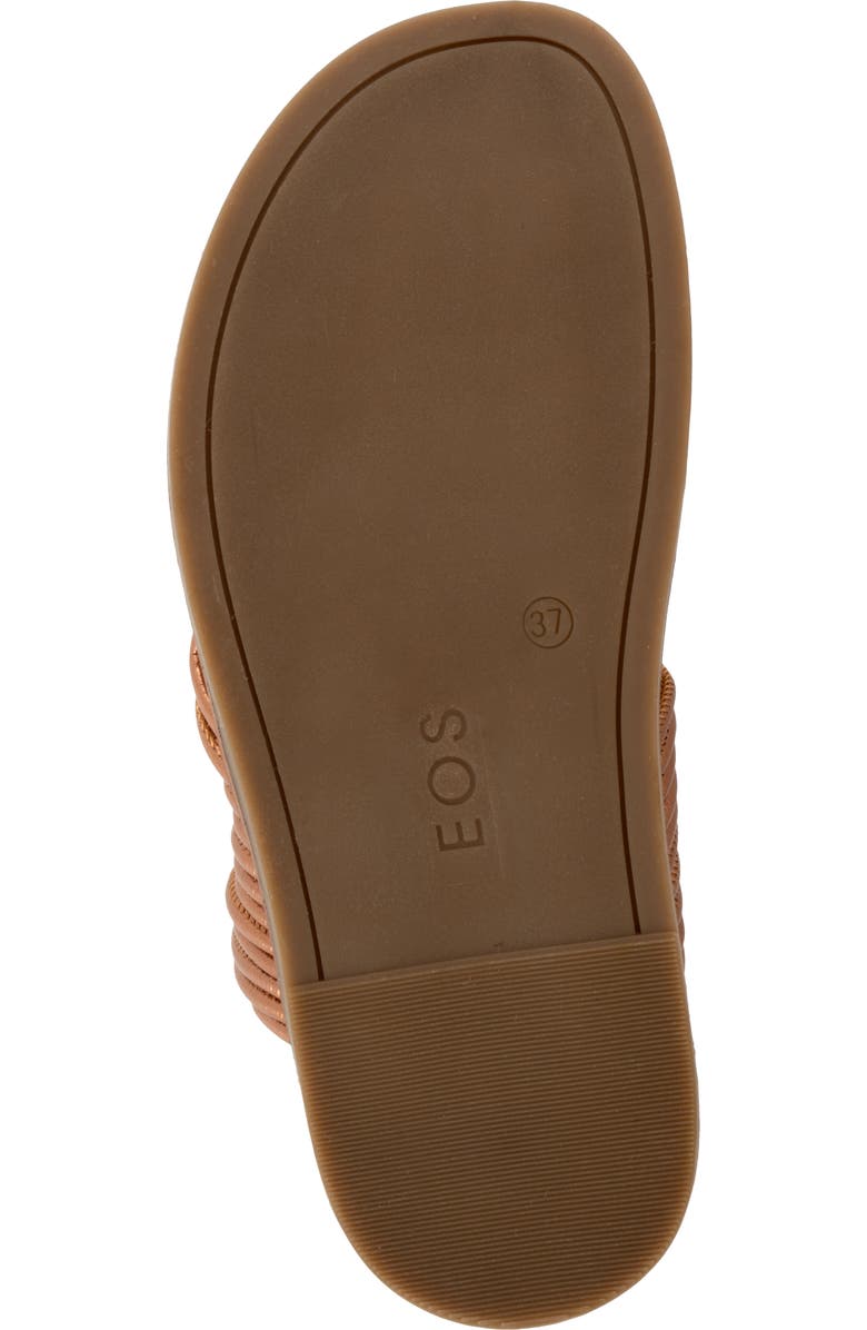 EOS FOOTWEAR Carmella Toe Loop Sandal, Alternate, color, Copper