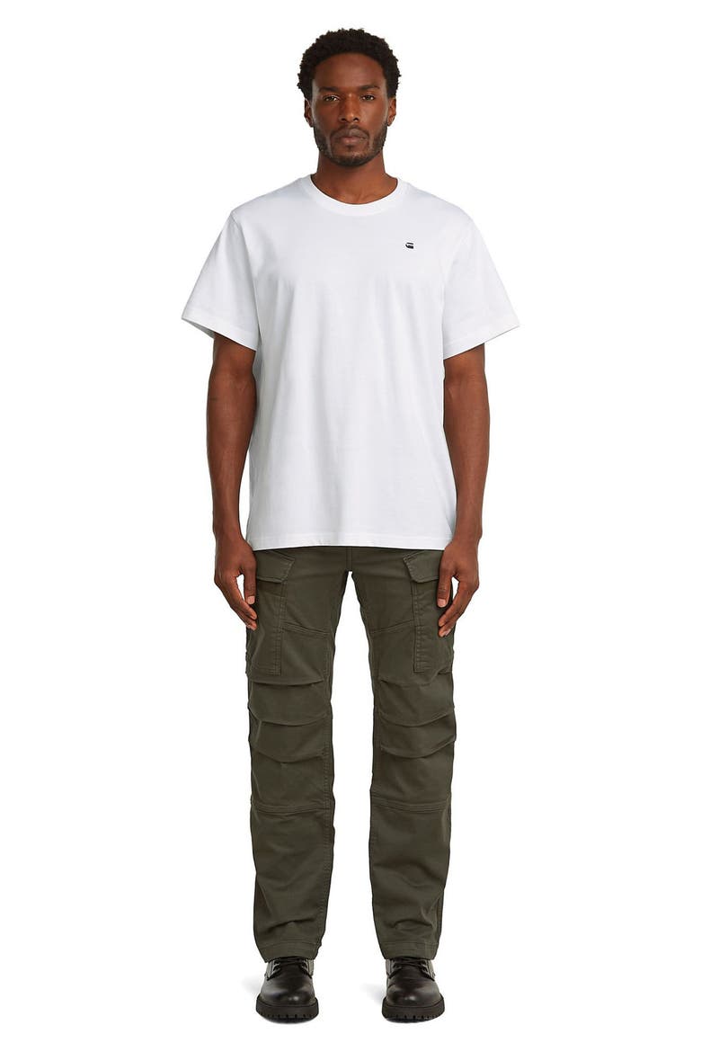 3D Regular Straight Cargo Pants, Alternate, color, ASPHALT