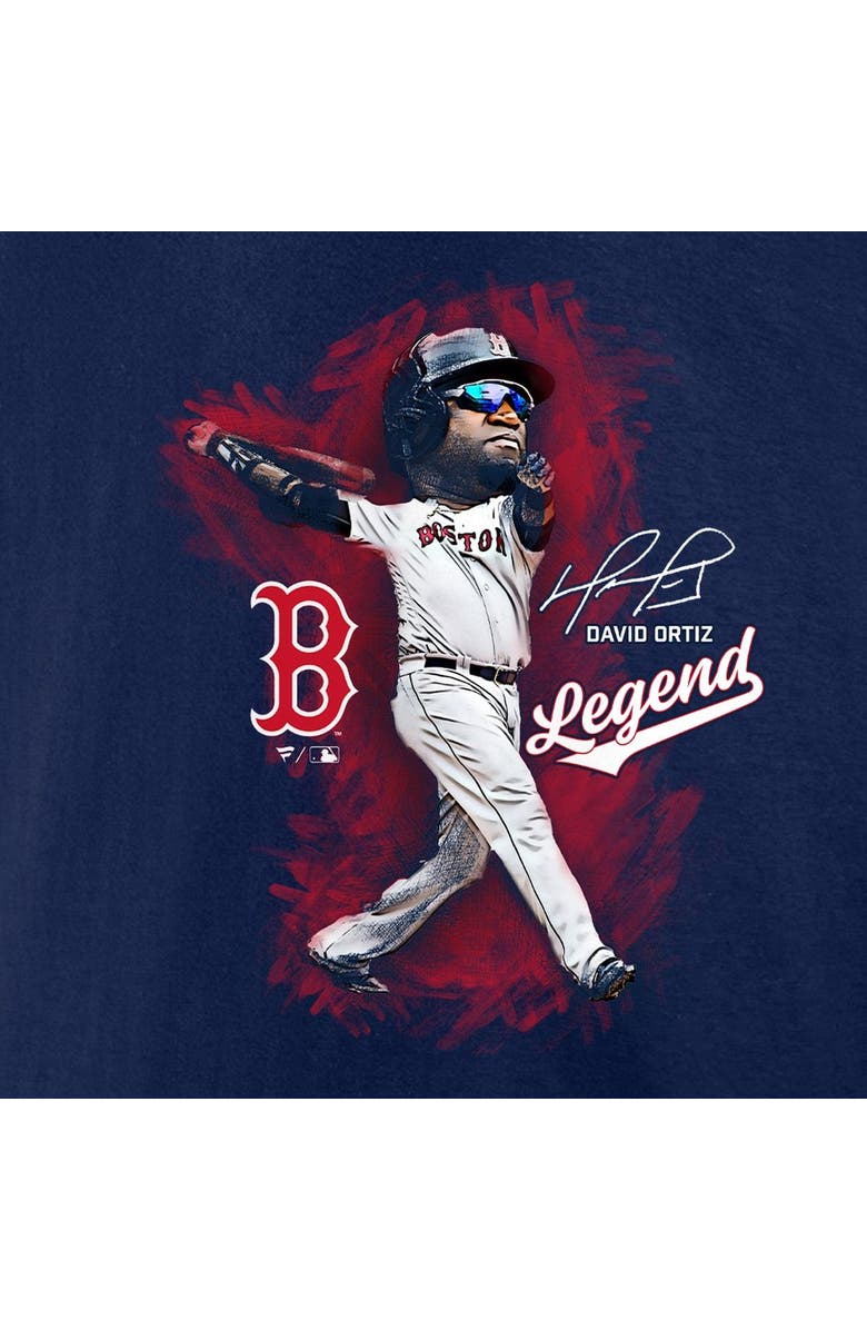 FANATICS Men's Fanatics Branded David Ortiz Navy Boston Red Sox Legend Graphic T-Shirt, Alternate, color, Navy
