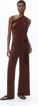 H&M Asymmetric Jersey Jumpsuit
