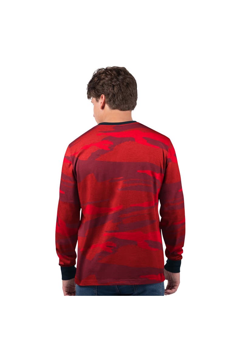 Men's Starter Red Houston Texans Thursday Night Gridiron Long Sleeve T-Shirt, Alternate, color, Red