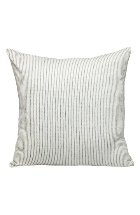 Stripe Textured Cotton Pillow