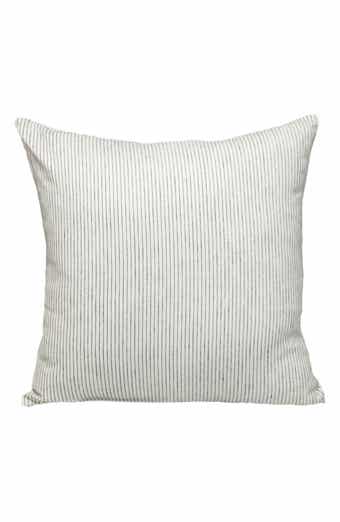 PARKLAND COLLECTION Stripe Textured Cotton Pillow