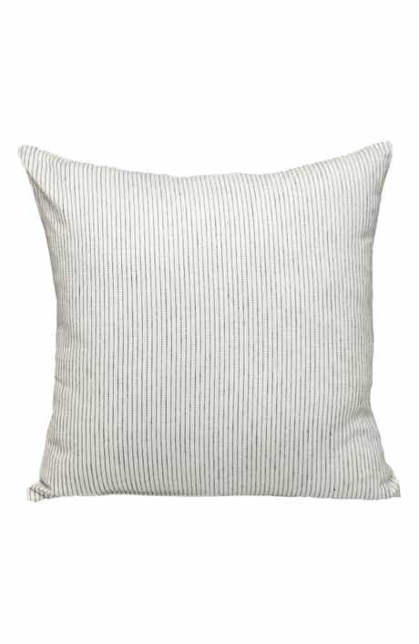 PARKLAND COLLECTION Stripe Textured Cotton Pillow