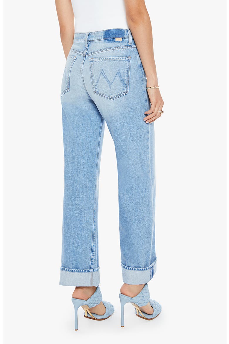 The Dodger Button Hover Cuff Wide Leg Jeans, Alternate, color, FUNK N FLAIR