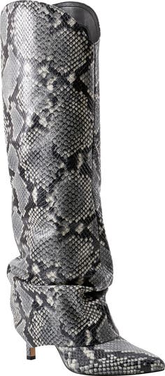 Snakeskin booties marc fisher hotsell