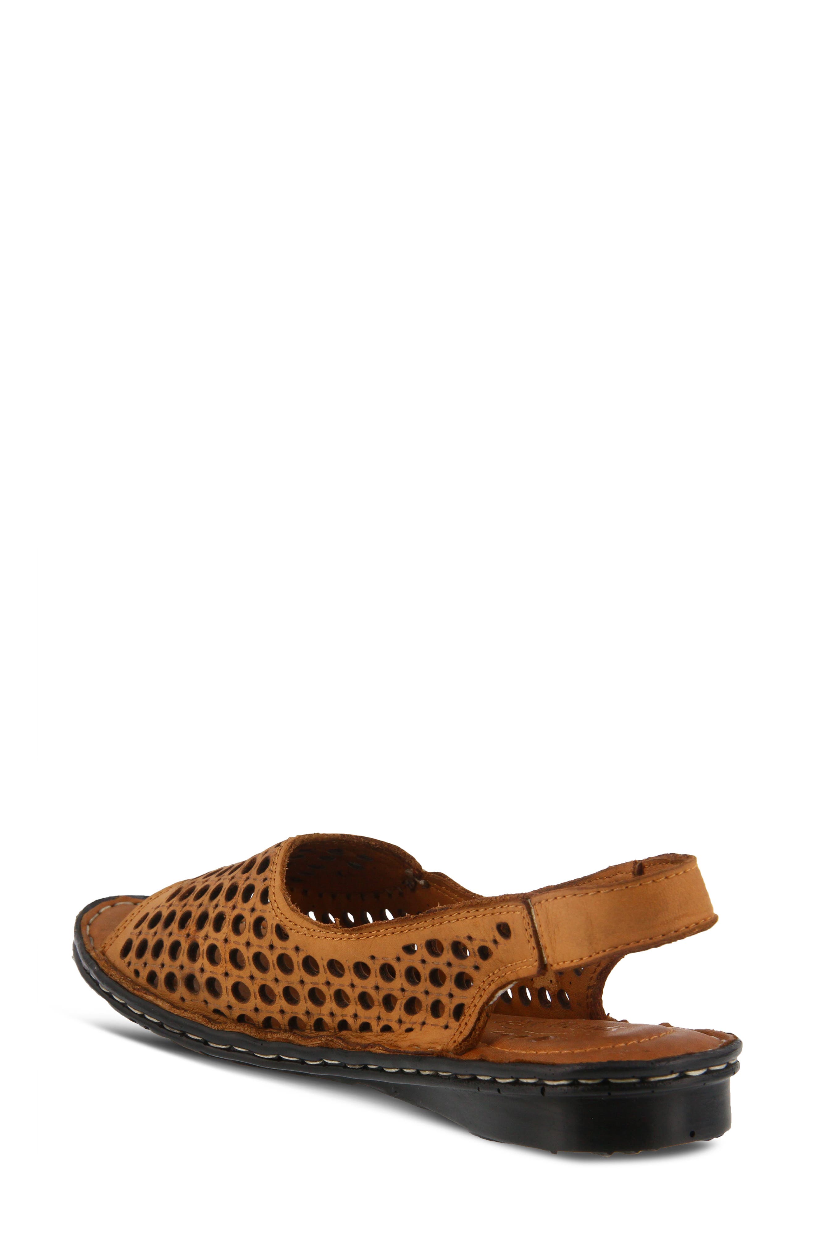 Jordana Sandal, Alternate, color, CAMEL LEATHER