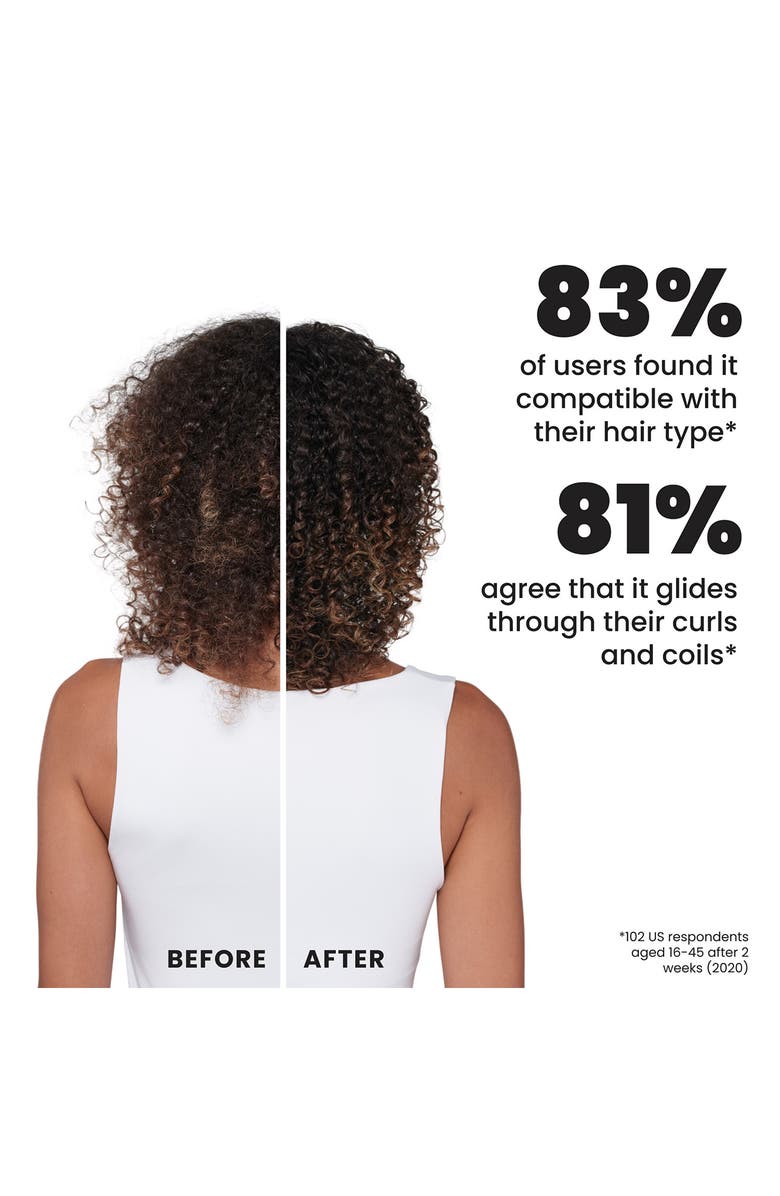 Tangle Teezer Ultimate Detangler Hairbrush for Curly to Coily, Alternate, color, Cyber Lime / Pink