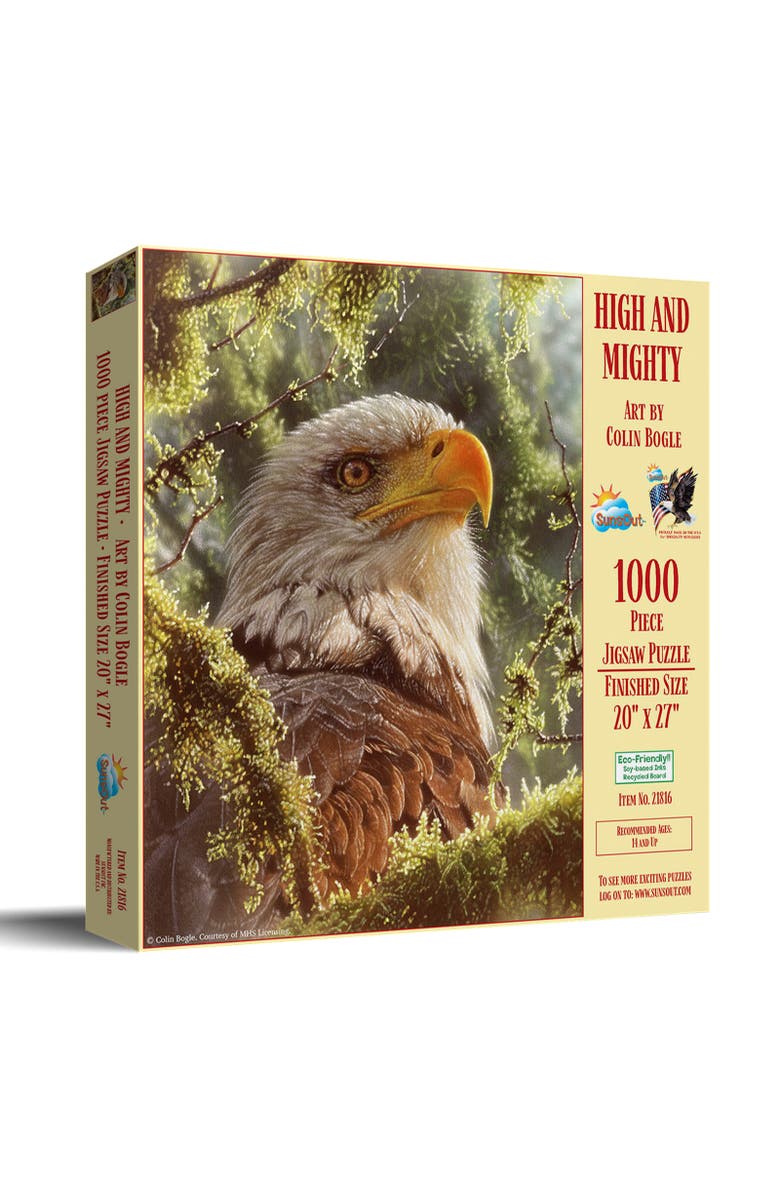 Sunsout High and Mighty 1000 piece Jigsaw Puzzle for Adults, Main, color, Multicolor