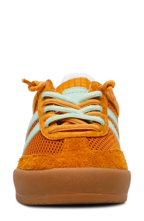 Steve Madden Verdict Mesh Sneaker In Orange