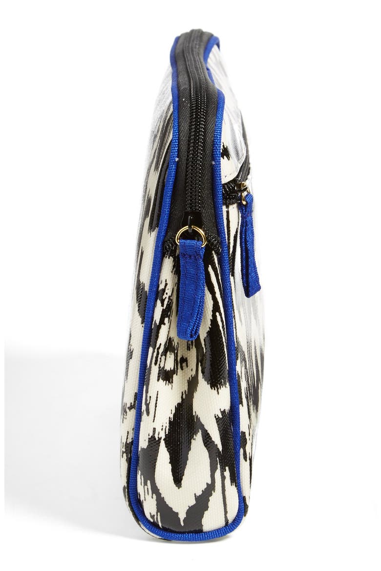 steph&co. 'Ikat - Large' Cosmetics Case (Nordstrom Exclusive), Alternate, color, NO COLOR
