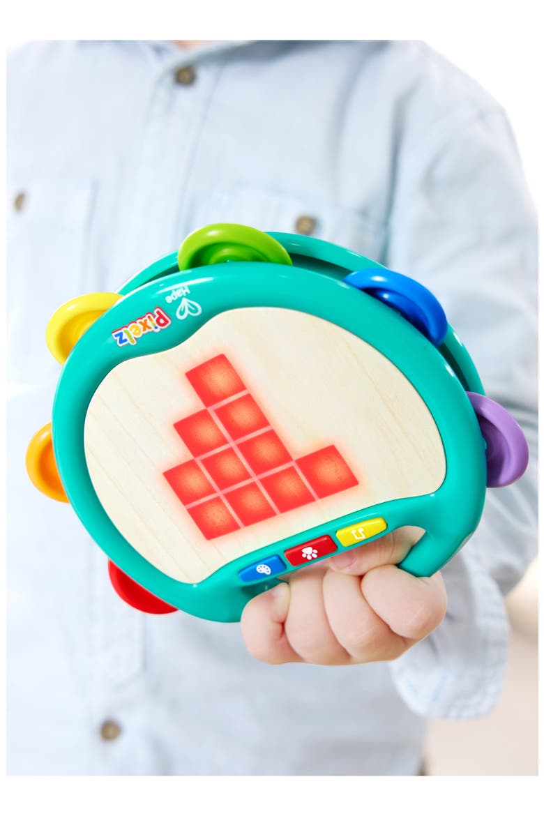 Pixel Beat Tambourine, Alternate, color, MULTIPLECOLOR