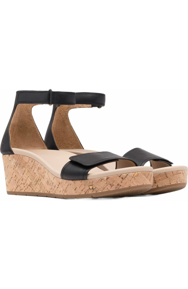 ABEO Riviera Ankle Sandal, Alternate, color, Black Nubuck