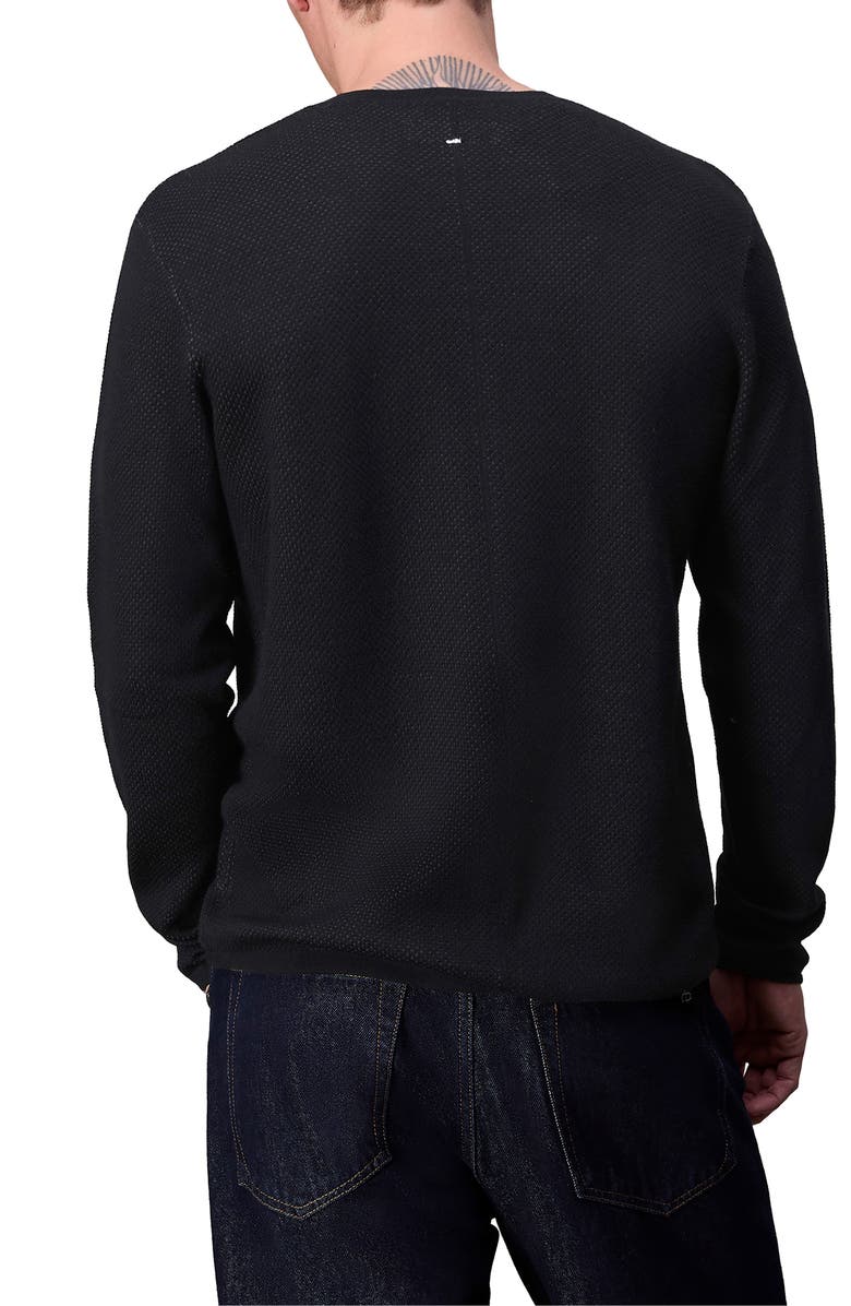 rag & bone Bennet Wool & Cotton Henley Sweater, Alternate, color, 
