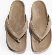 H&M Leather Flip-flops
