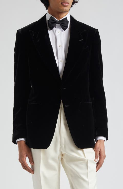 Shelton Fluid Velvet Cocktail Jacket