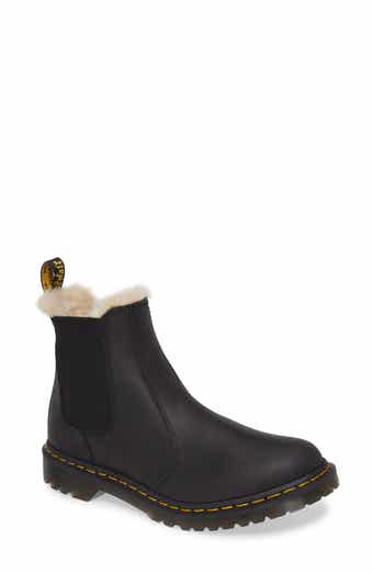 Dr. Martens 2976 Faux Shearling Chelsea Boot