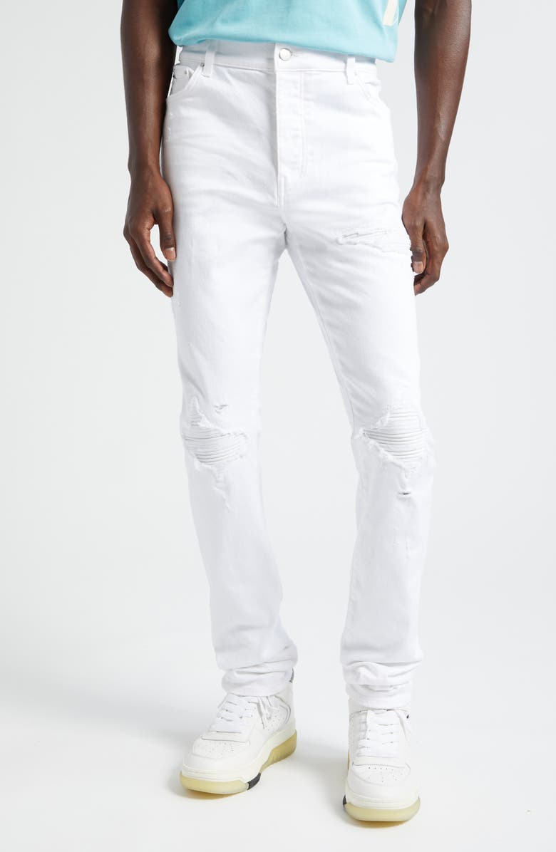 AMIRI MX1 Distressed Jeans, Main, color, 