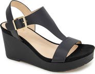 Reaction Kenneth Cole Card Platform Wedge Sandal