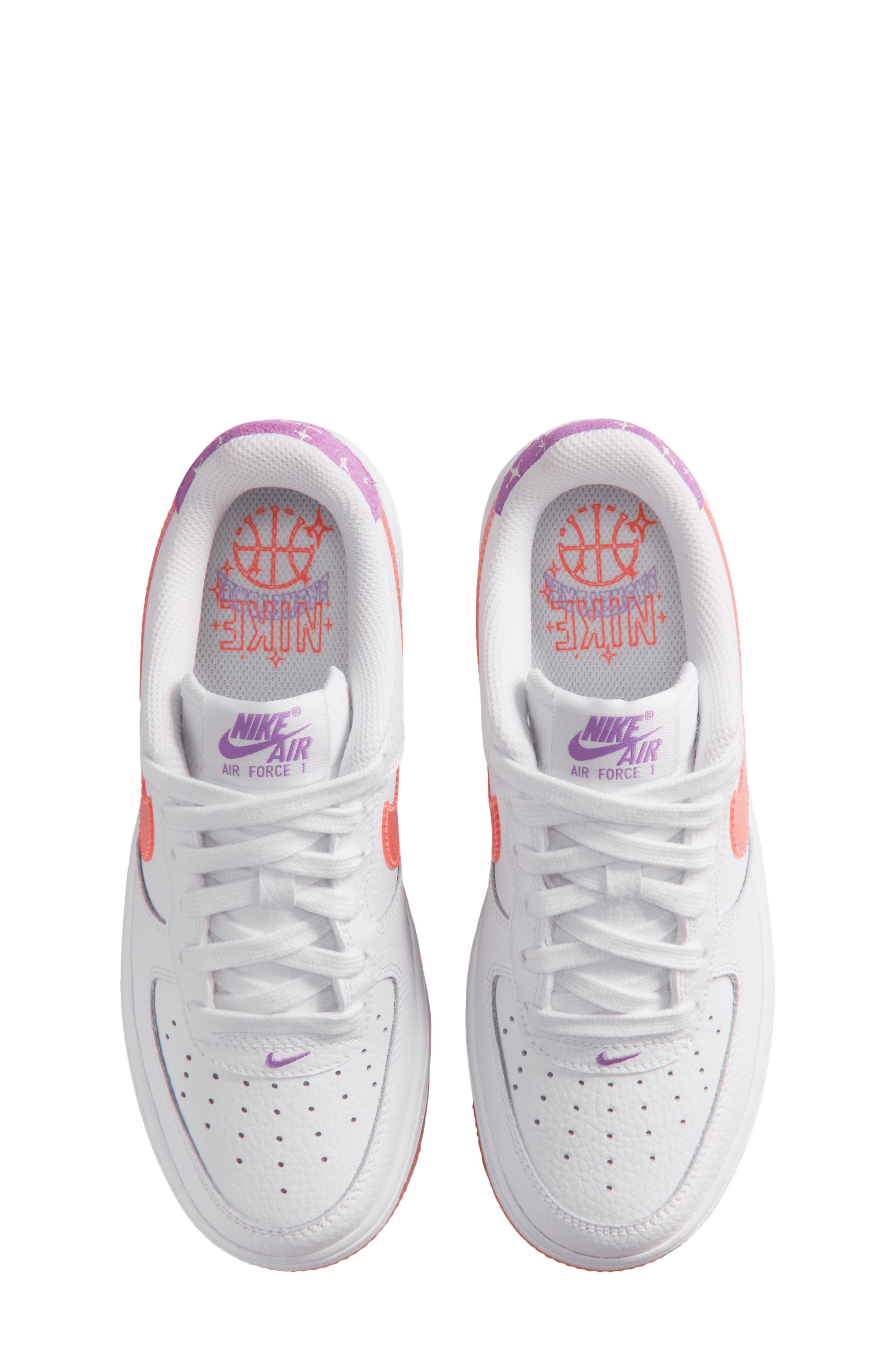 Nike Kids' Air Force 1 Basketball Sneaker, Alternate, color, 