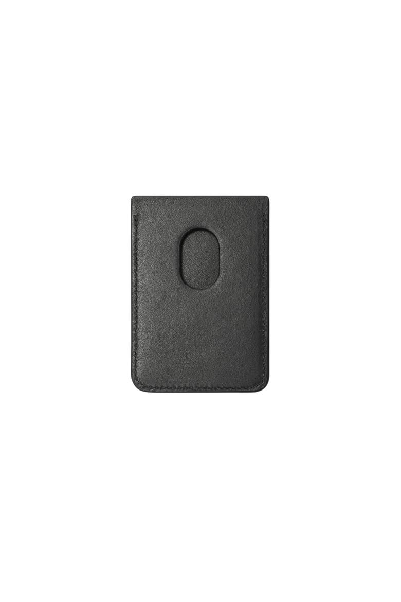 Check Magnetic Card Case, Alternate, color, Sand beige
