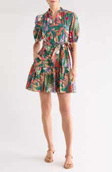 Vince Camuto Balloon Sleeve Minidress