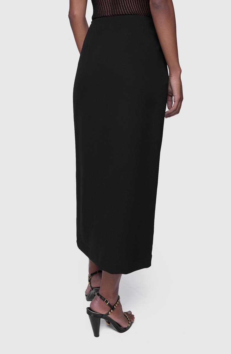Rebecca Minkoff Odette Front Slit Midi Skirt, Alternate, color, 
