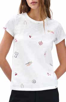 rag & bone All Over Lucky Charm T-Shirt