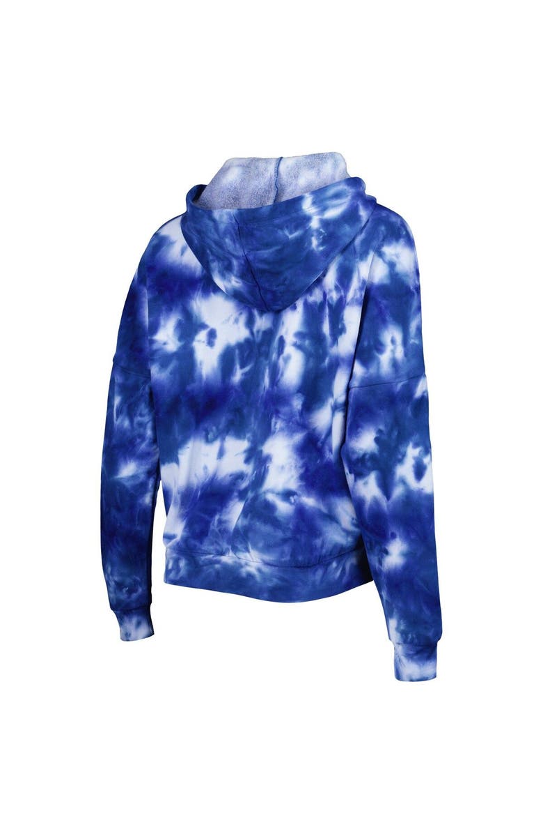 New Era Women's New Era Royal Denver Broncos Cloud Dye Fleece Pullover Hoodie, Alternate, color, Royal