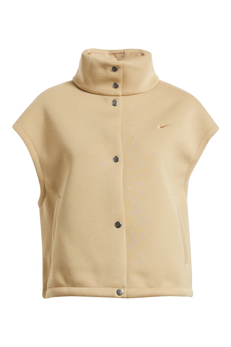 Prgm Fleece Vest, Alternate, color, 297 BEIGE/BEIGE