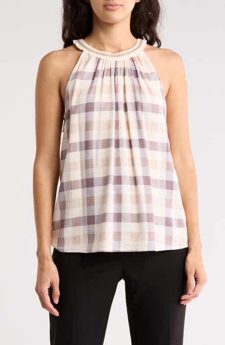 BY DESIGN Nashville Halter Neck Top