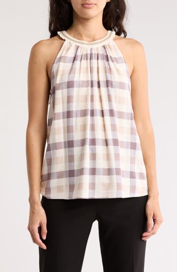 By Design Nashville Halter Neck Top