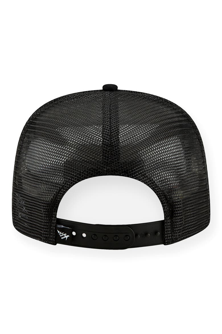Planes Crew 9FIFTY Trucker Hat, Alternate, color, BLACK
