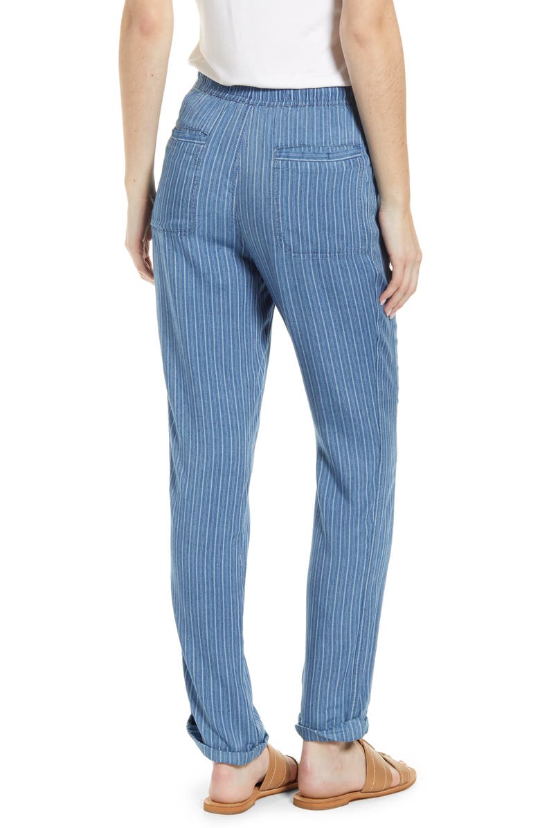 Caslon<sup>®</sup> Drawcord Twill Pants, Alternate, color,