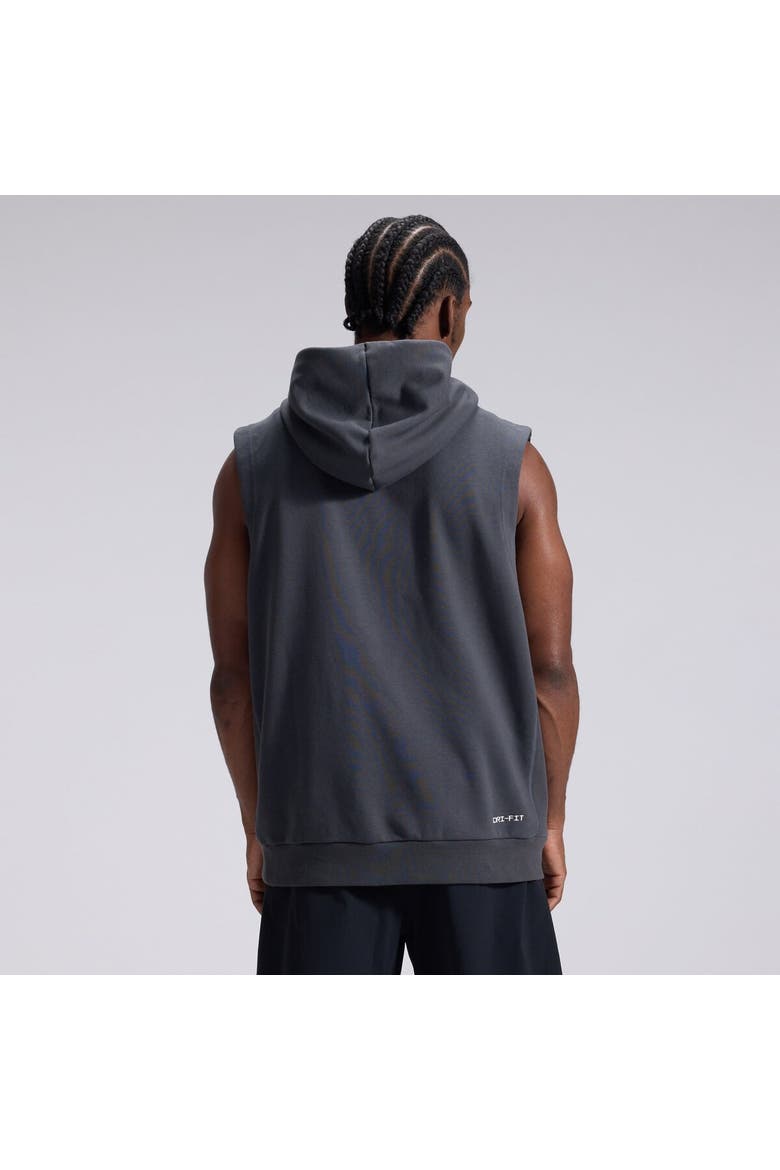 Men's Nike  Anthracite Indianapolis Colts 2026 Rivalries Collection Sideline Sleeveless Fleece Hoodie, Alternate, color, Anthracite