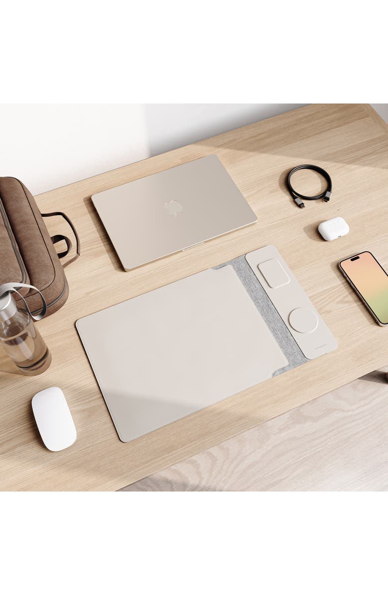 JOURNEY Nexa 13-Inch Wireless Charger Laptop Sleeve, Alternate, color, Dove Grey