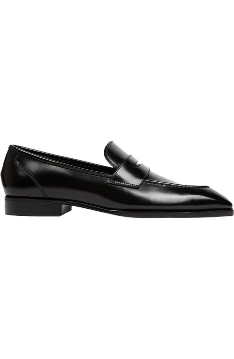 Anthony Veer Belmont Penny Loafer, Main, color, Onyx Shine Black
