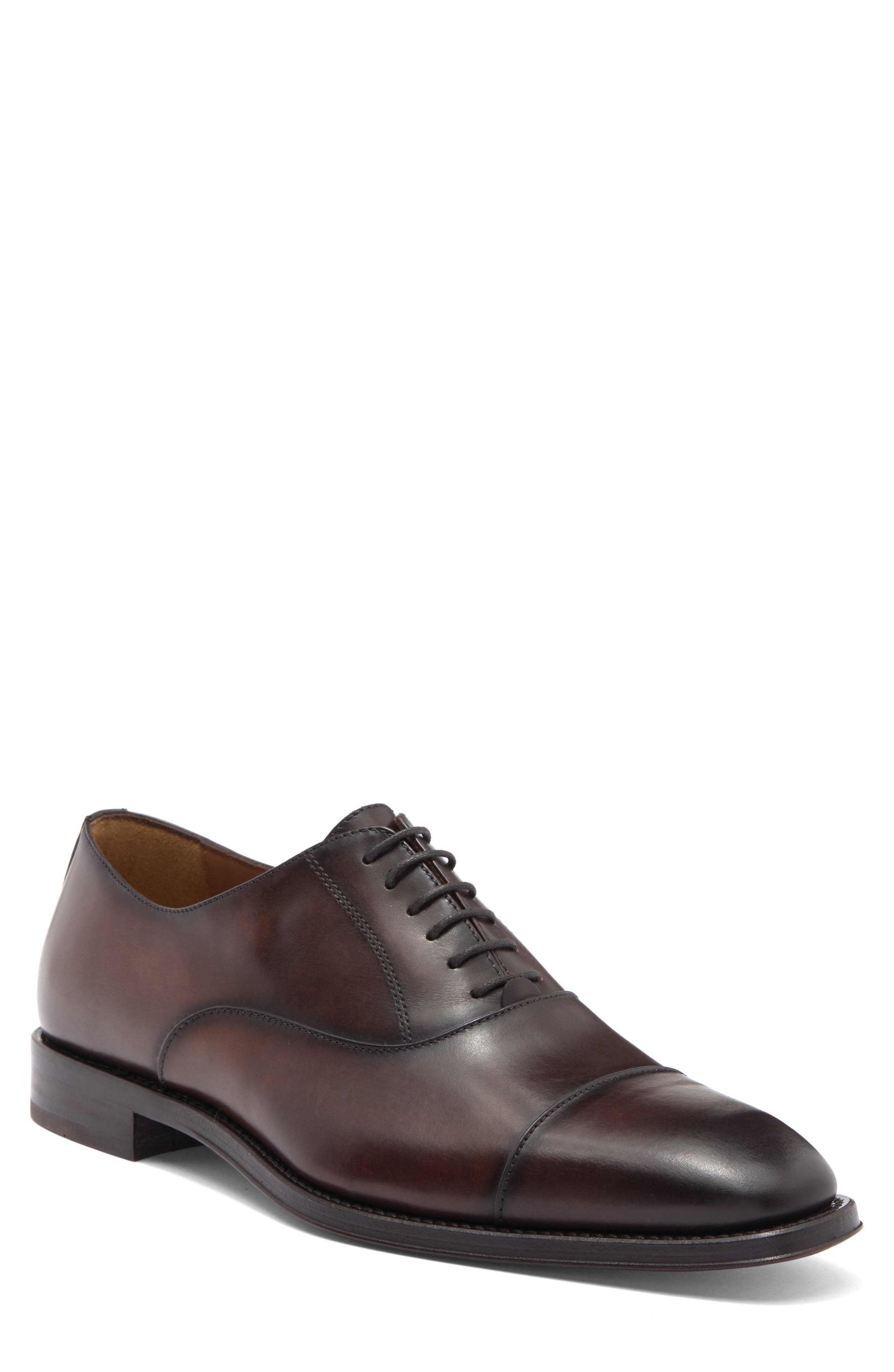 ANTONIO MAURIZI Cap Toe Oxford, Main, color, 
