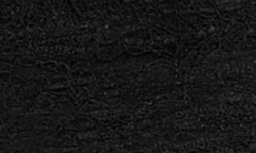 Guess Caitlyn Lace Panel Mermaid Midi Dress In Black