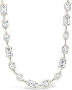 Sterling Forever Camden Slide Tennis Necklace