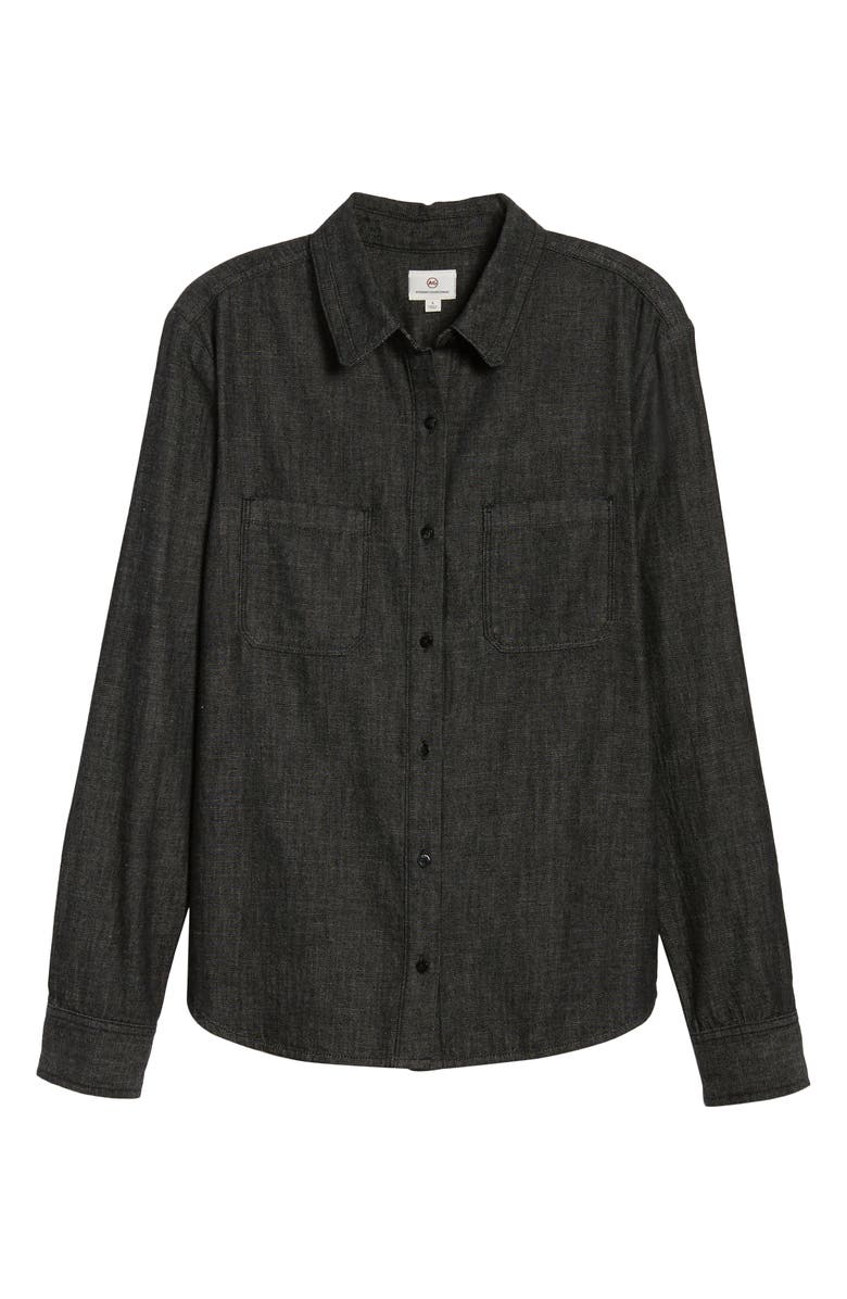AG Selena Chambray Shirt, Alternate, color,