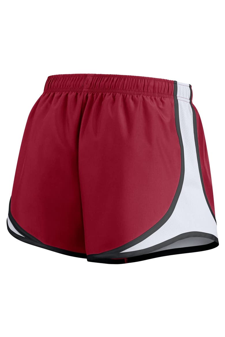 Women's Nike Crimson Oklahoma Sooners Spring Break Tempo Performance Shorts, Alternate, color, Crimson