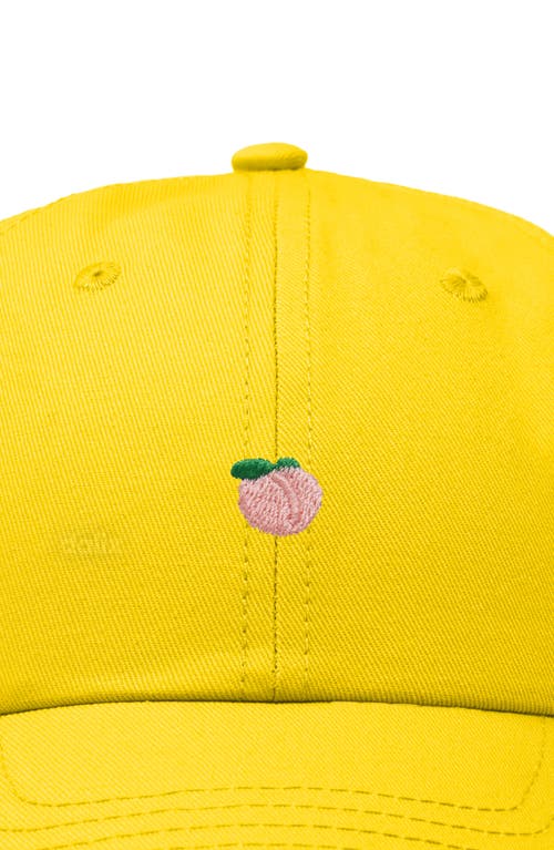 Dalix Lil Peach Dad Cap In Gold