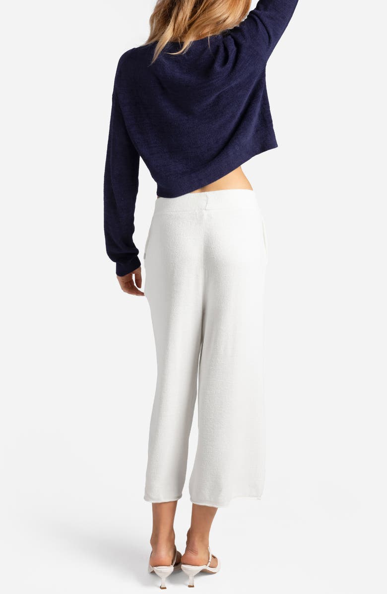 Sunday Citizen Cloud Cool Crop Sweatshirt, Alternate, color, Marine Blue