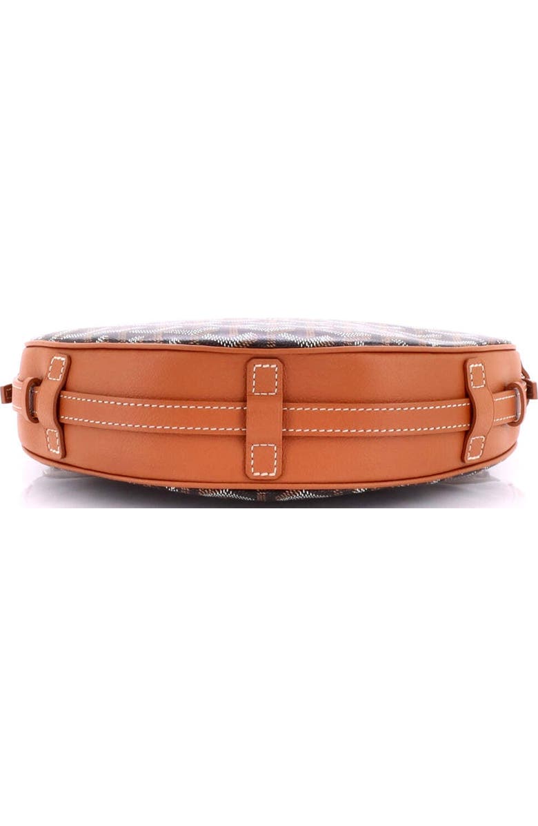 Pre-Owned Goyard Hirondelle Shoulder Bag Coated Canvas and Leather, Alternate, color, Brown