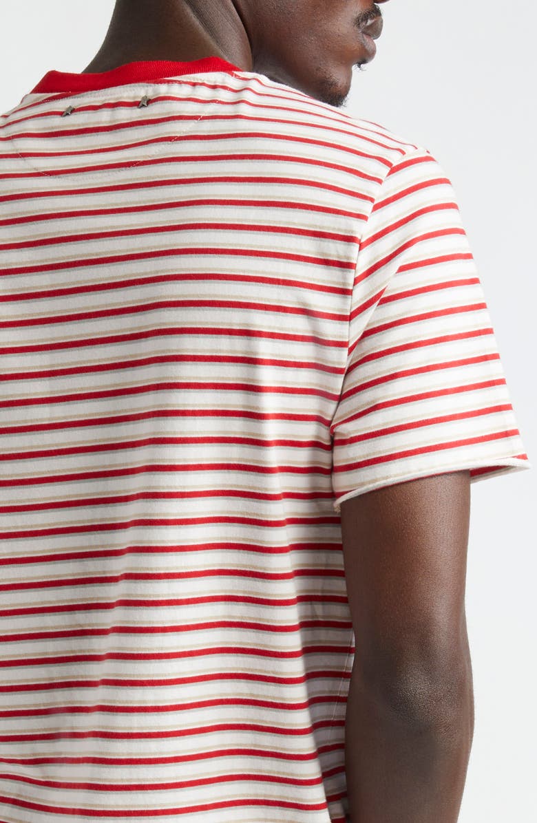 Golden Goose Journey Slim Fit Stripe Cotton T-Shirt, Alternate, color, 
