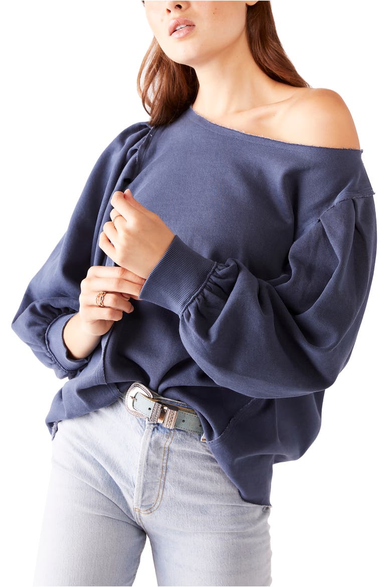 Rosey Pleated Shirt, Main, color, NAVY